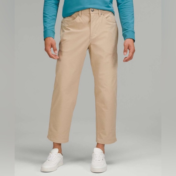 Lululemon Men’s ABC Crop Pant Relaxed Utilitech
Trench Tan Size 38 - Picture 1 of 5